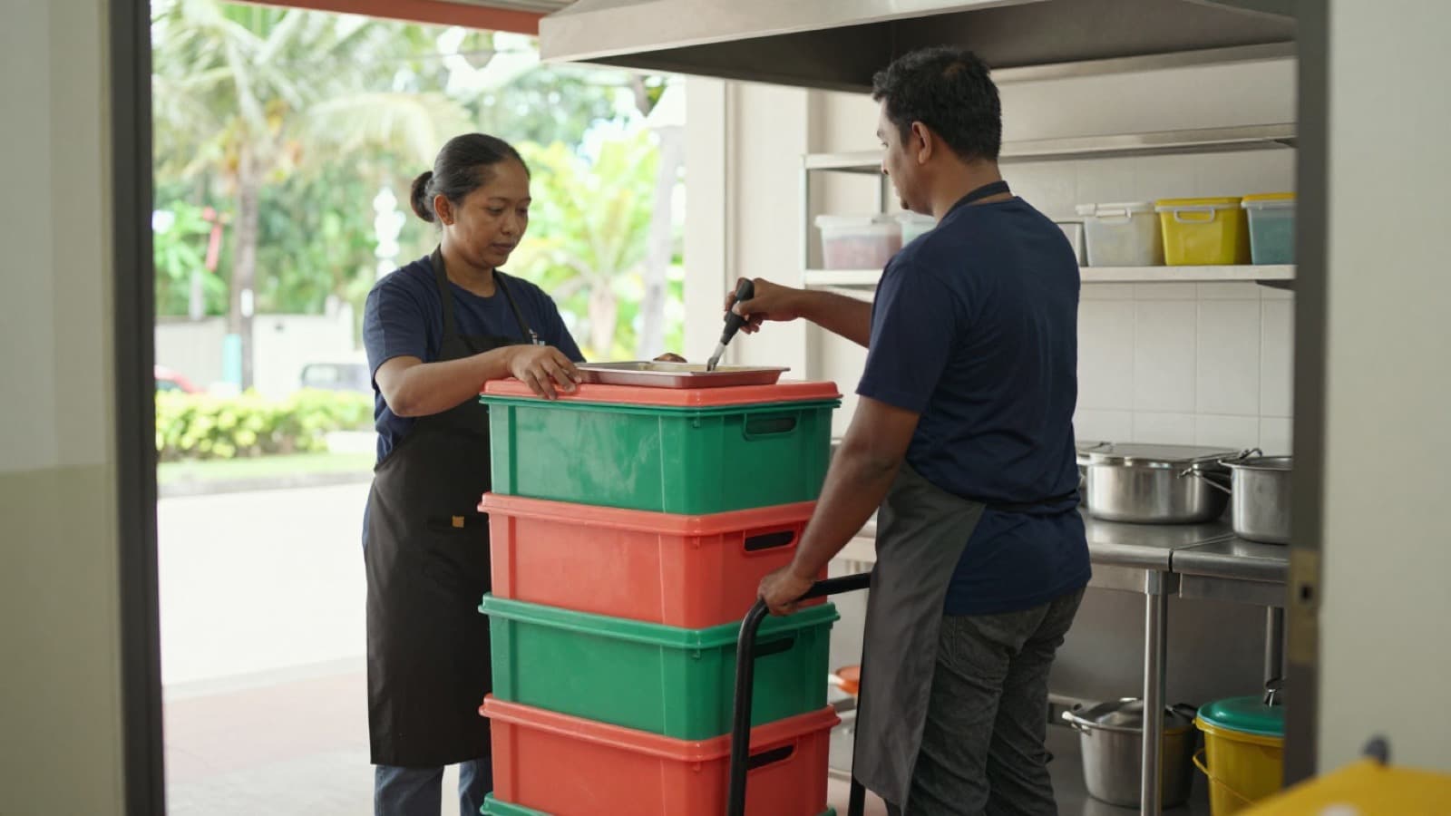 Central kitchen to outlet delivery: planning daily dispatch runs with your own drivers